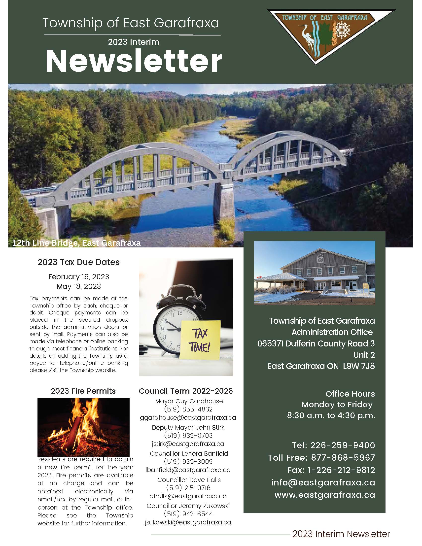 2023 Interim Newsletter - Page 1