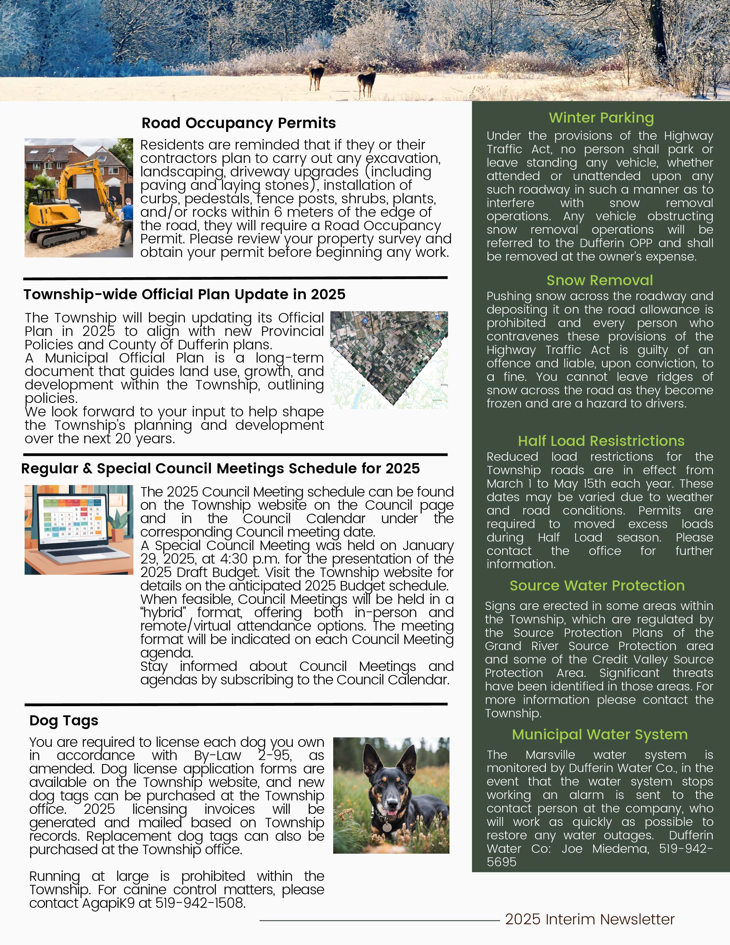 2025 Interim Newsletter Page 2