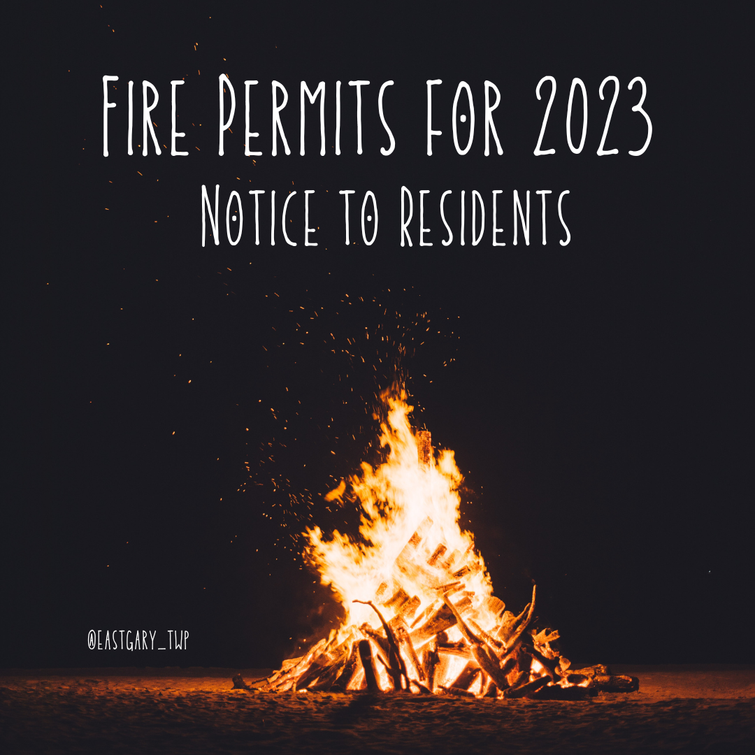 Fire Permits for 2023